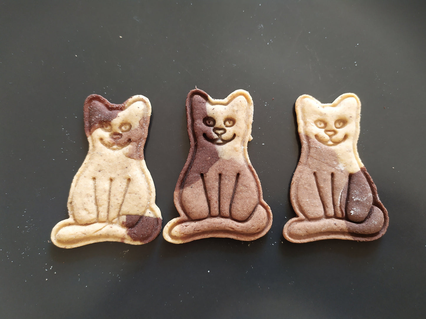 Sitting cat - cookie cutter set
