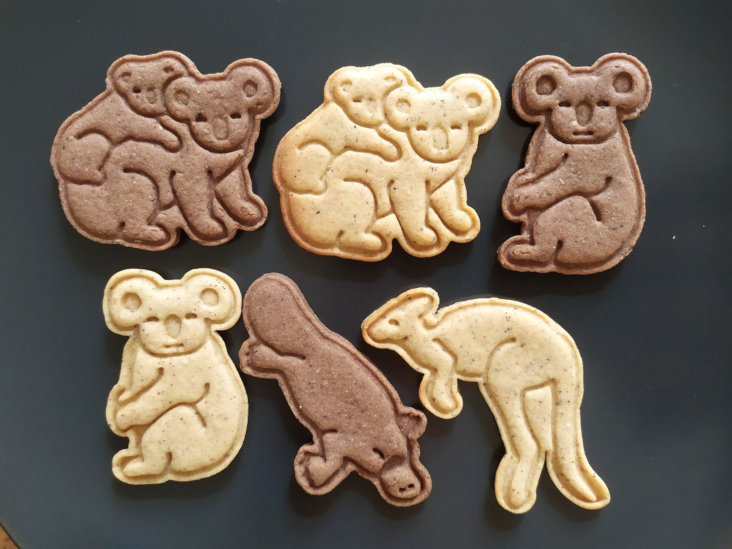 Koala with baby - cookie cutter set