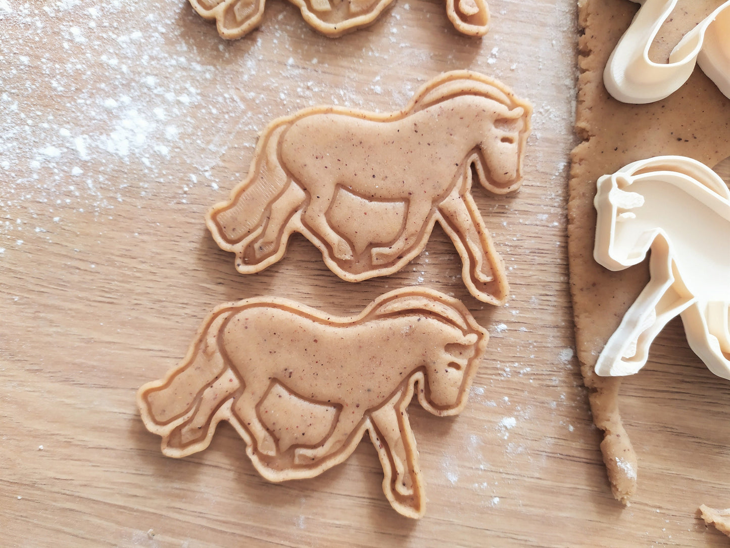 Fjord horse - cookie cutter set