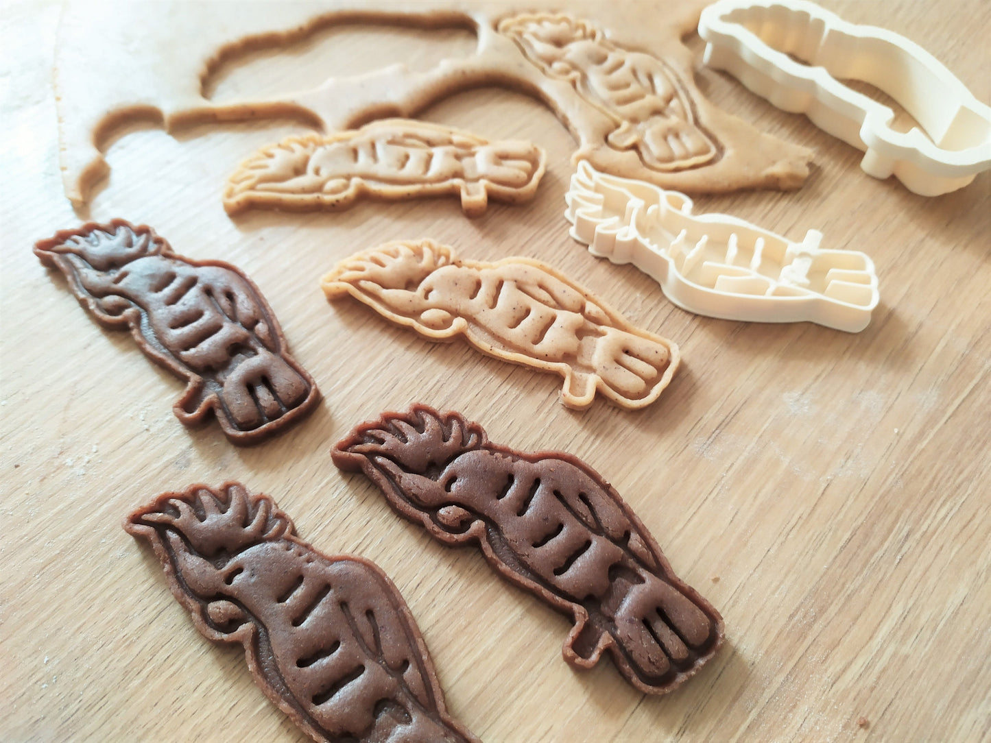 Cockatoo - cookie cutter set
