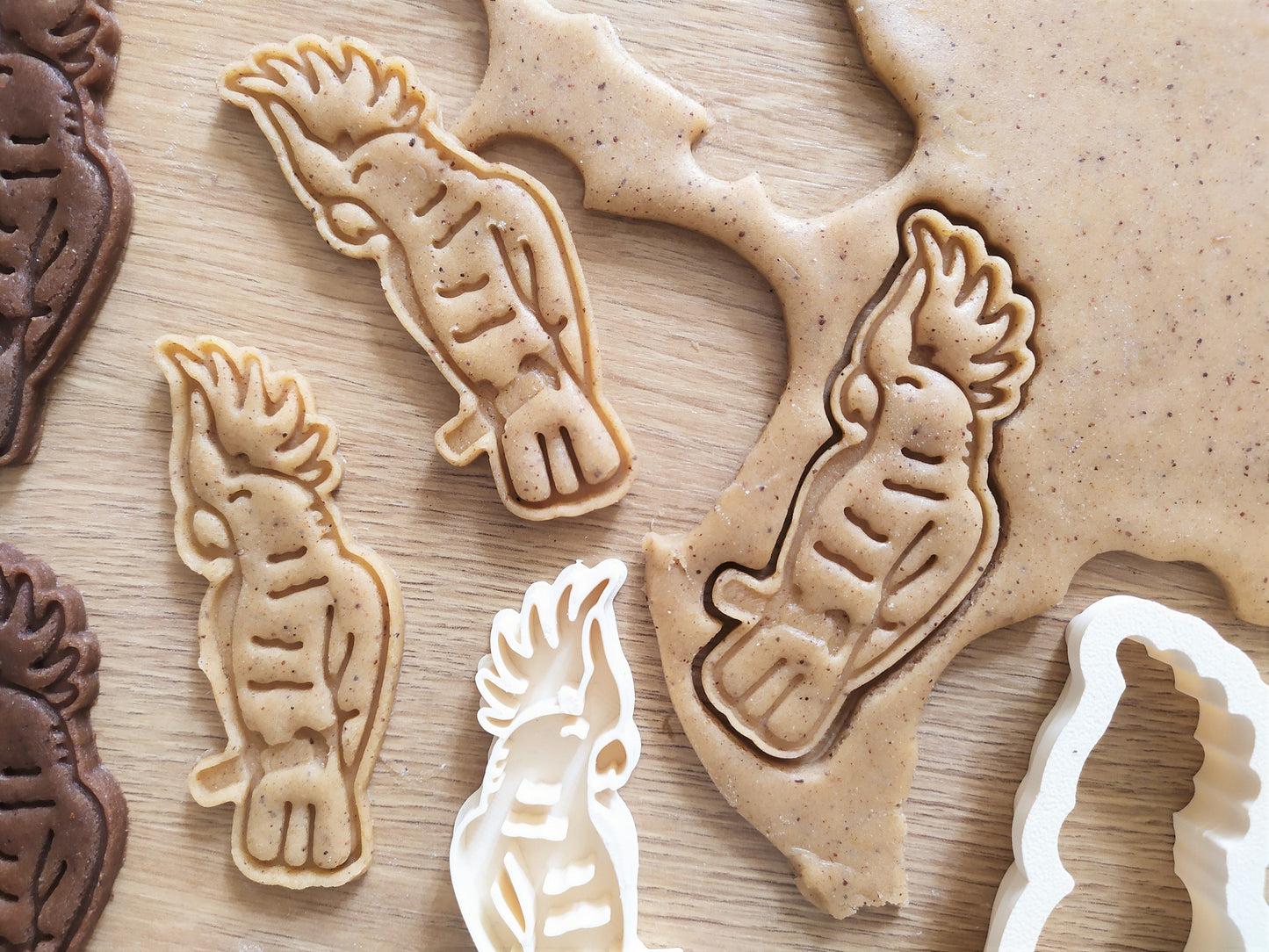 Cockatoo - cookie cutter set