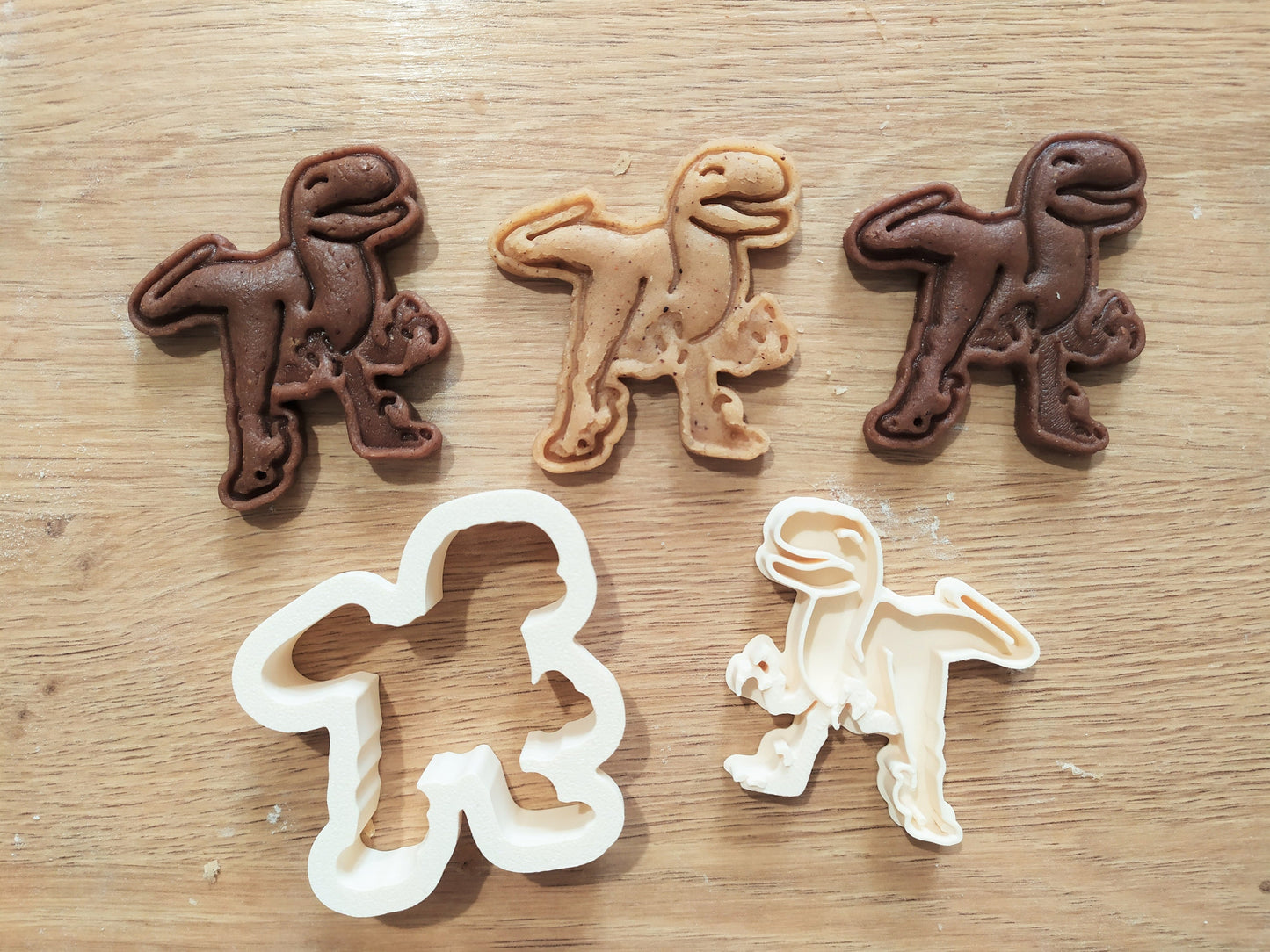 Velociraptor - cookie cutter set