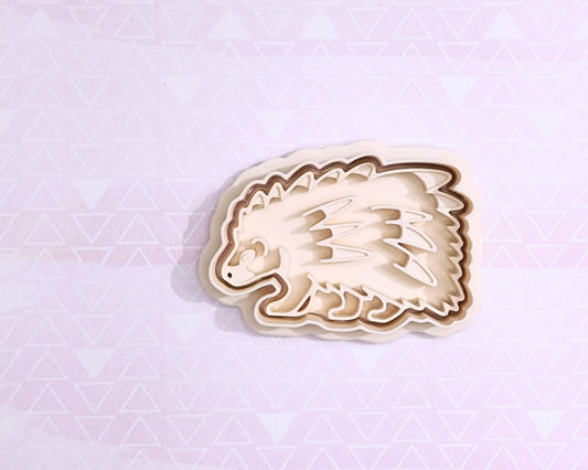 Porcupine - cookie cutter set