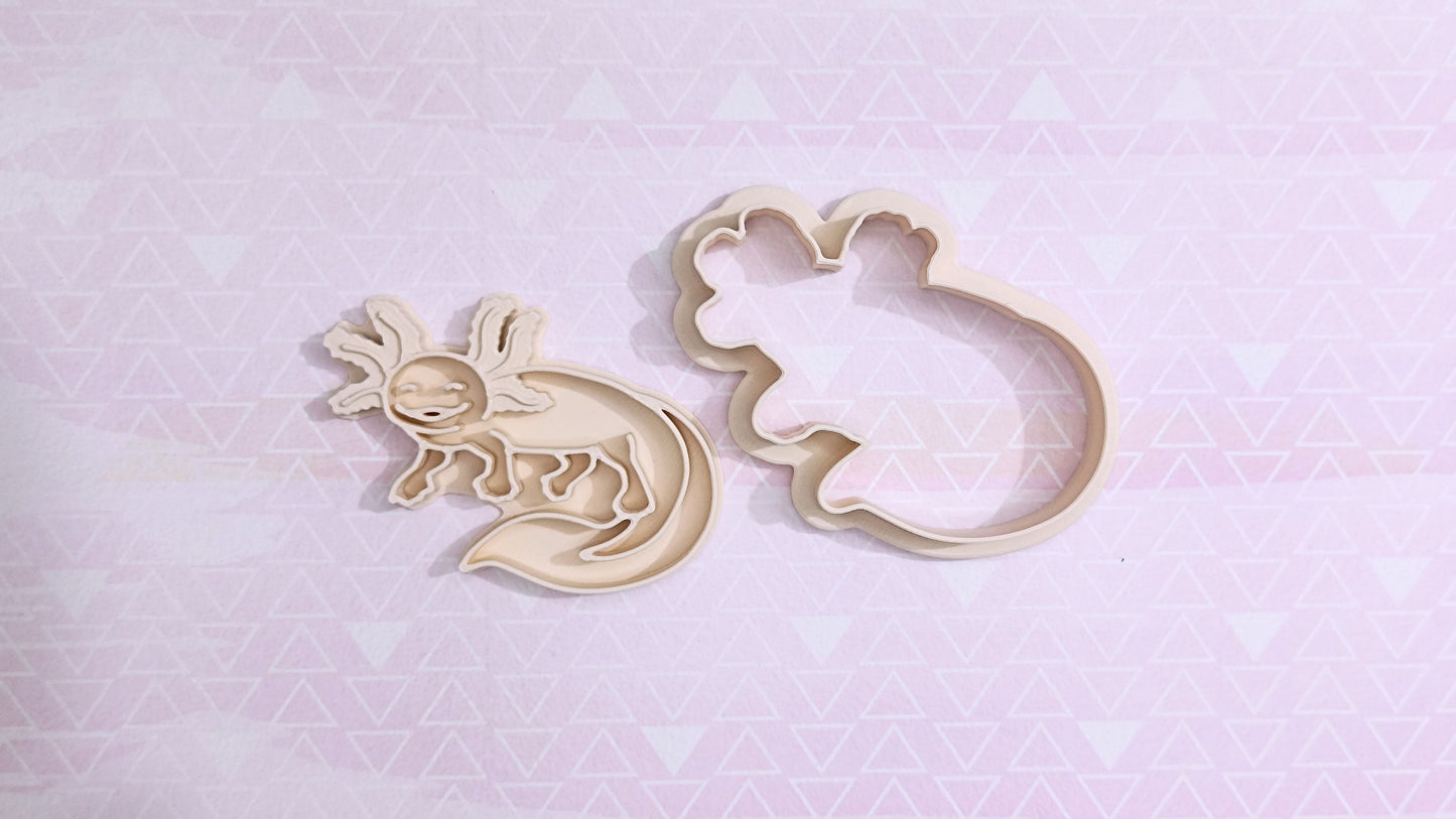 Axolotl - cookie cutter set