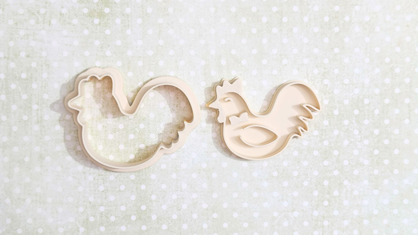 Rooster - cookie cutter set