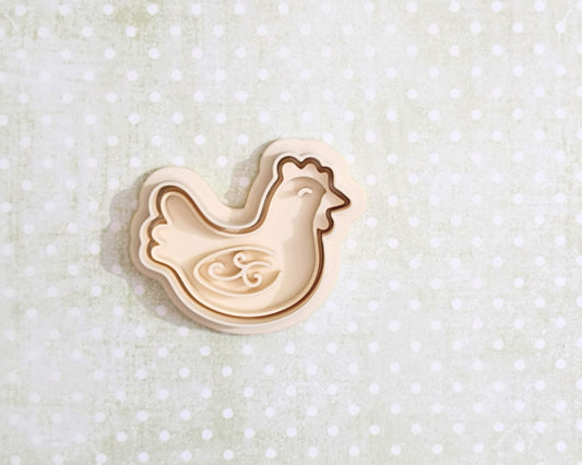 Hen - cookie cutter set