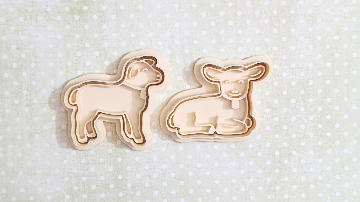 Sheep - cookie cutter set