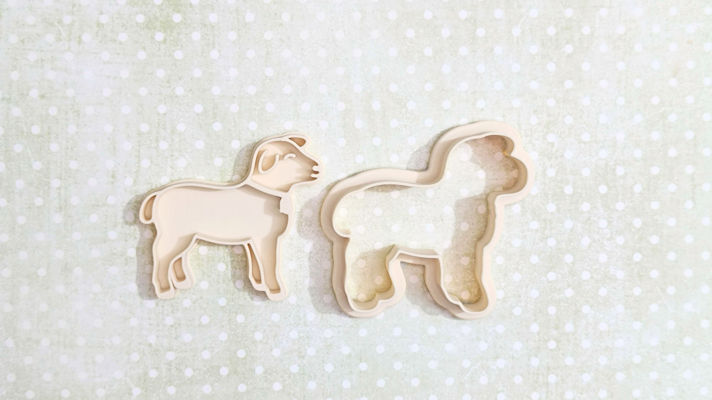 Sheep - cookie cutter set