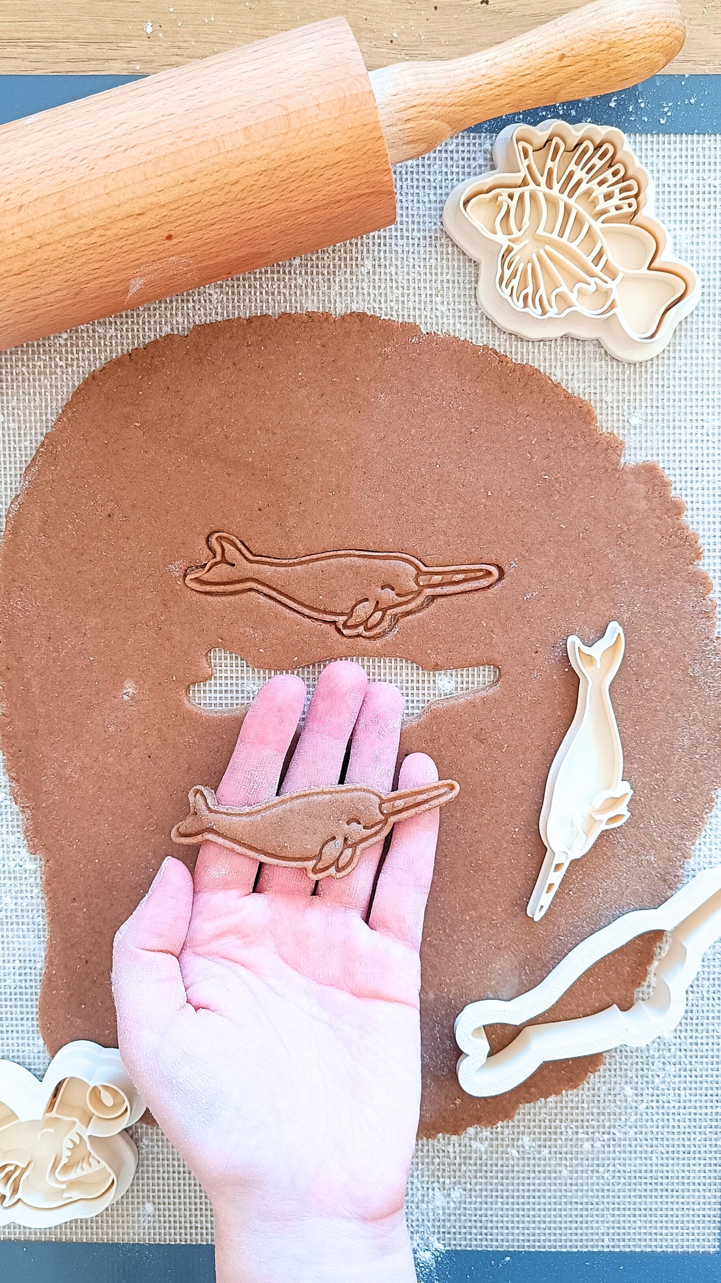 Narval - cookie cutter set