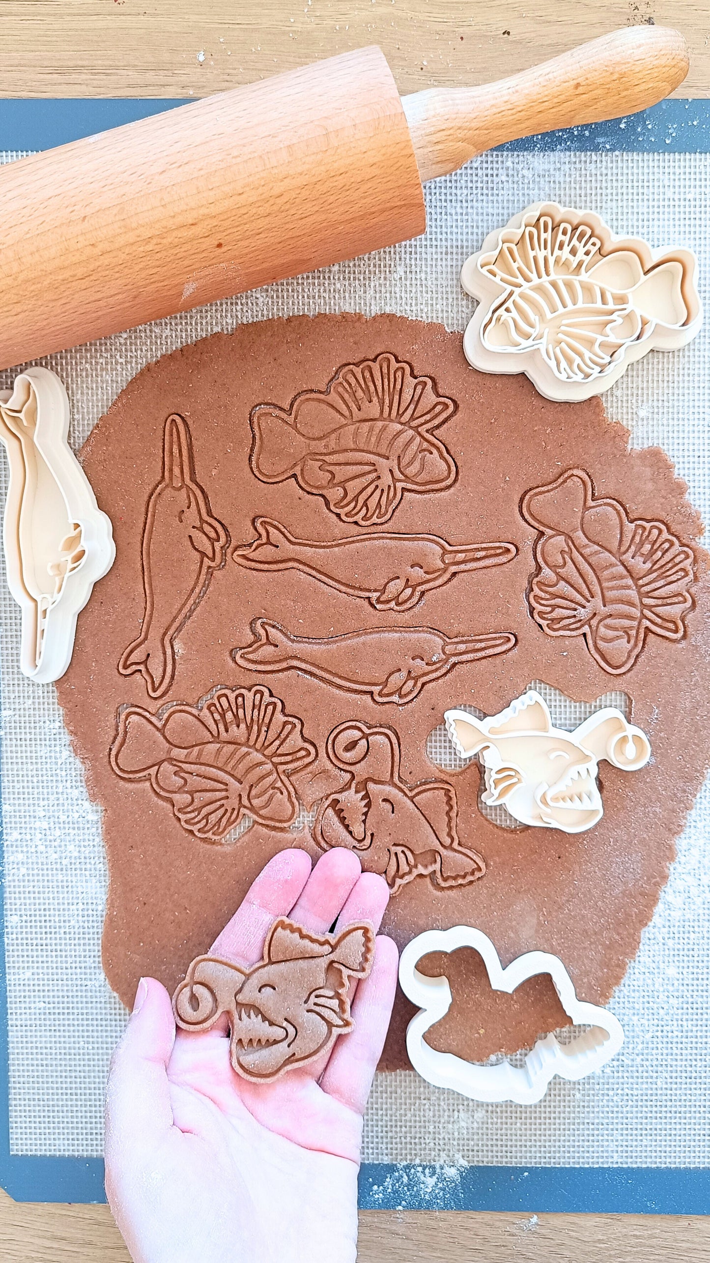 Anglerfish - cookie cutter set