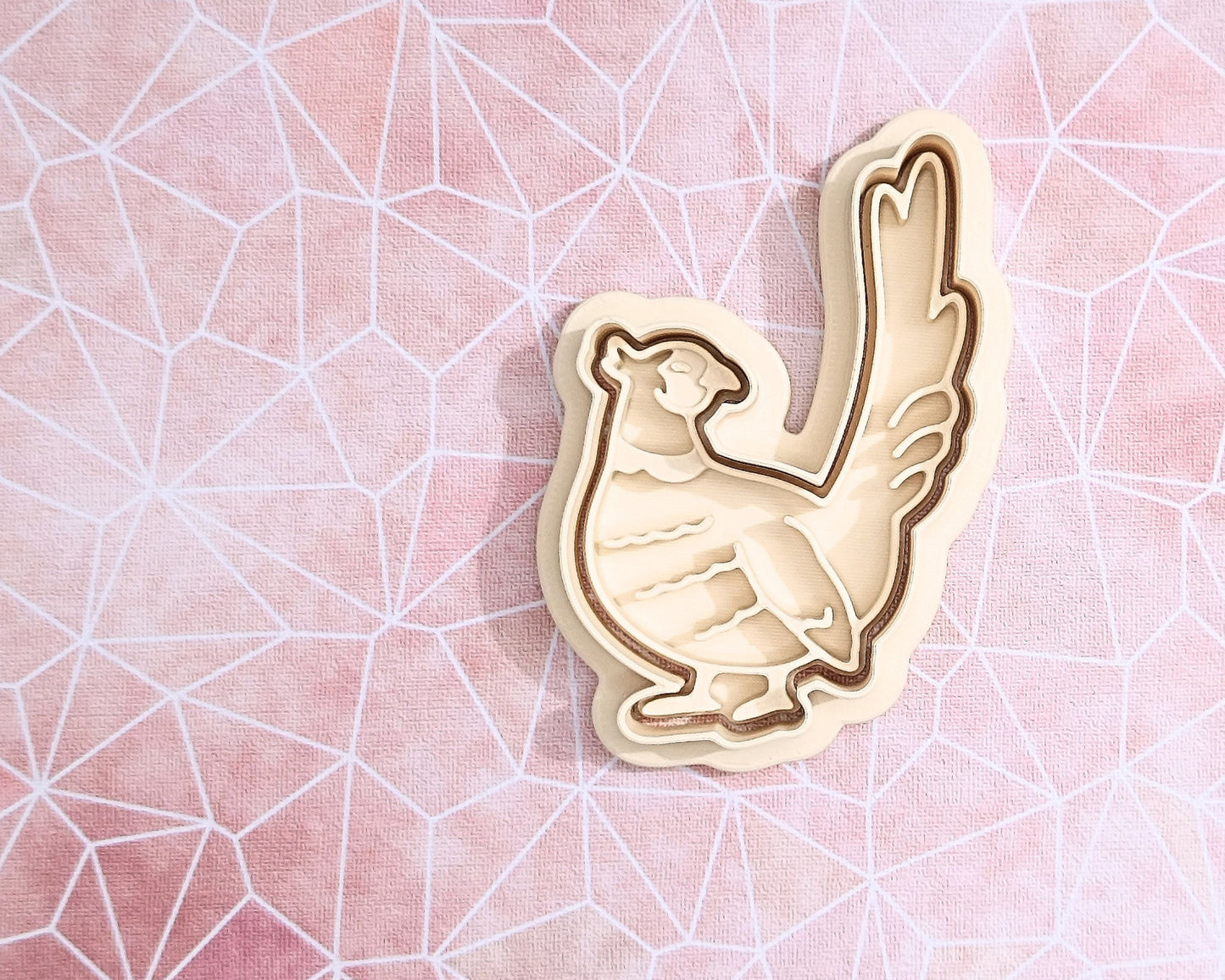Pheasant - cookie cutter set