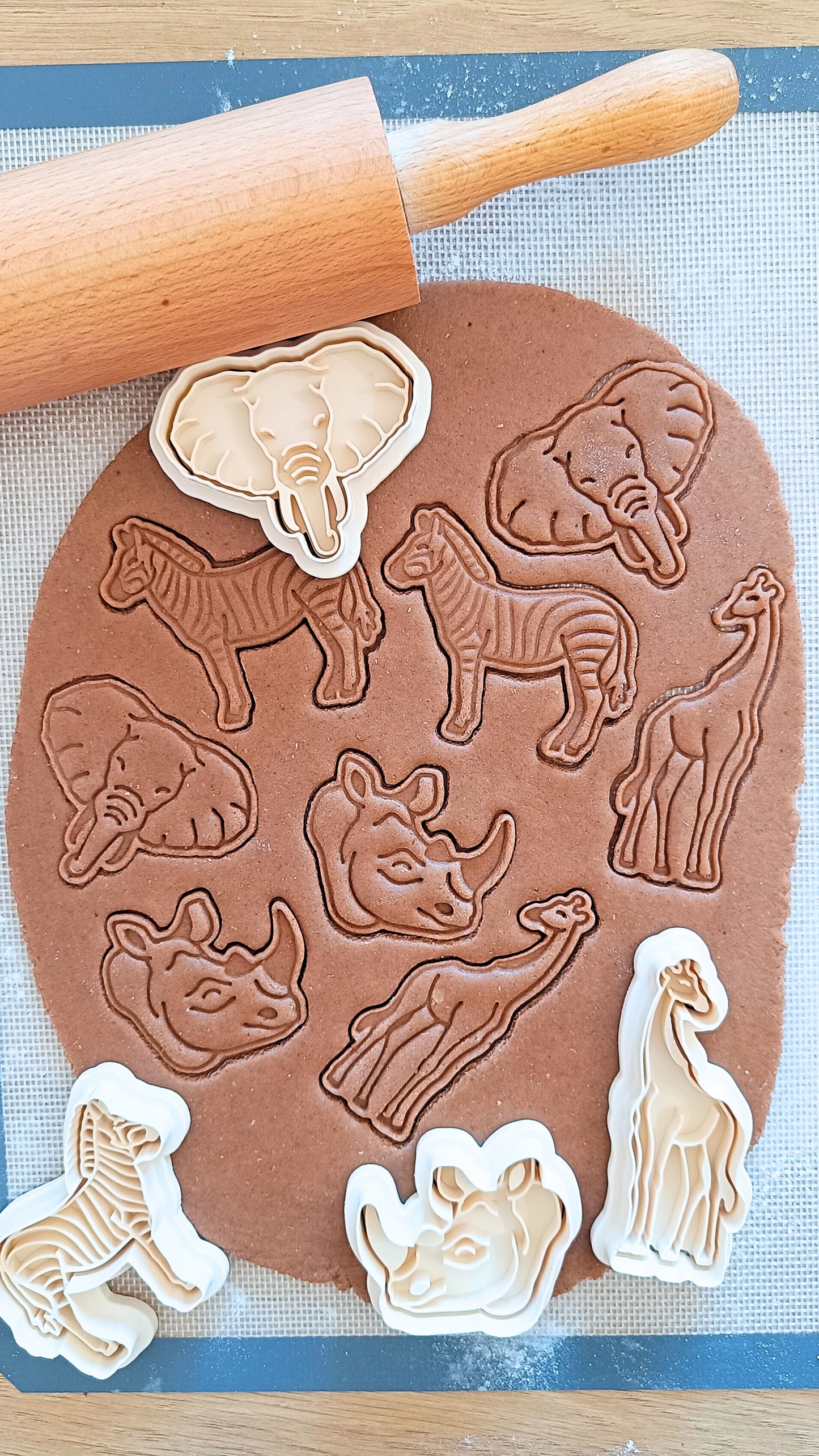 Zebra - cookie cutter set