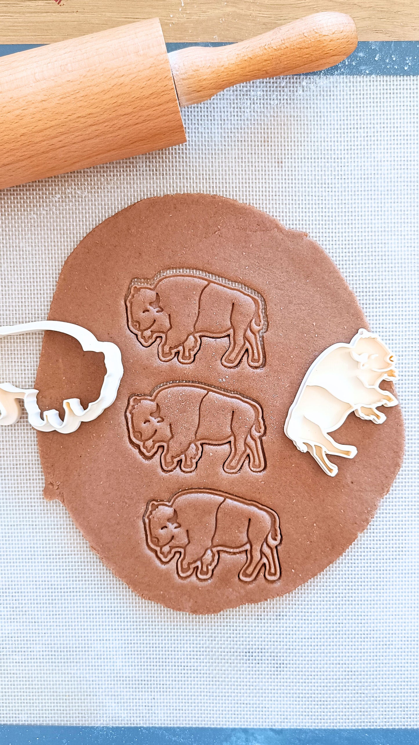 Bison - cookie cutter set