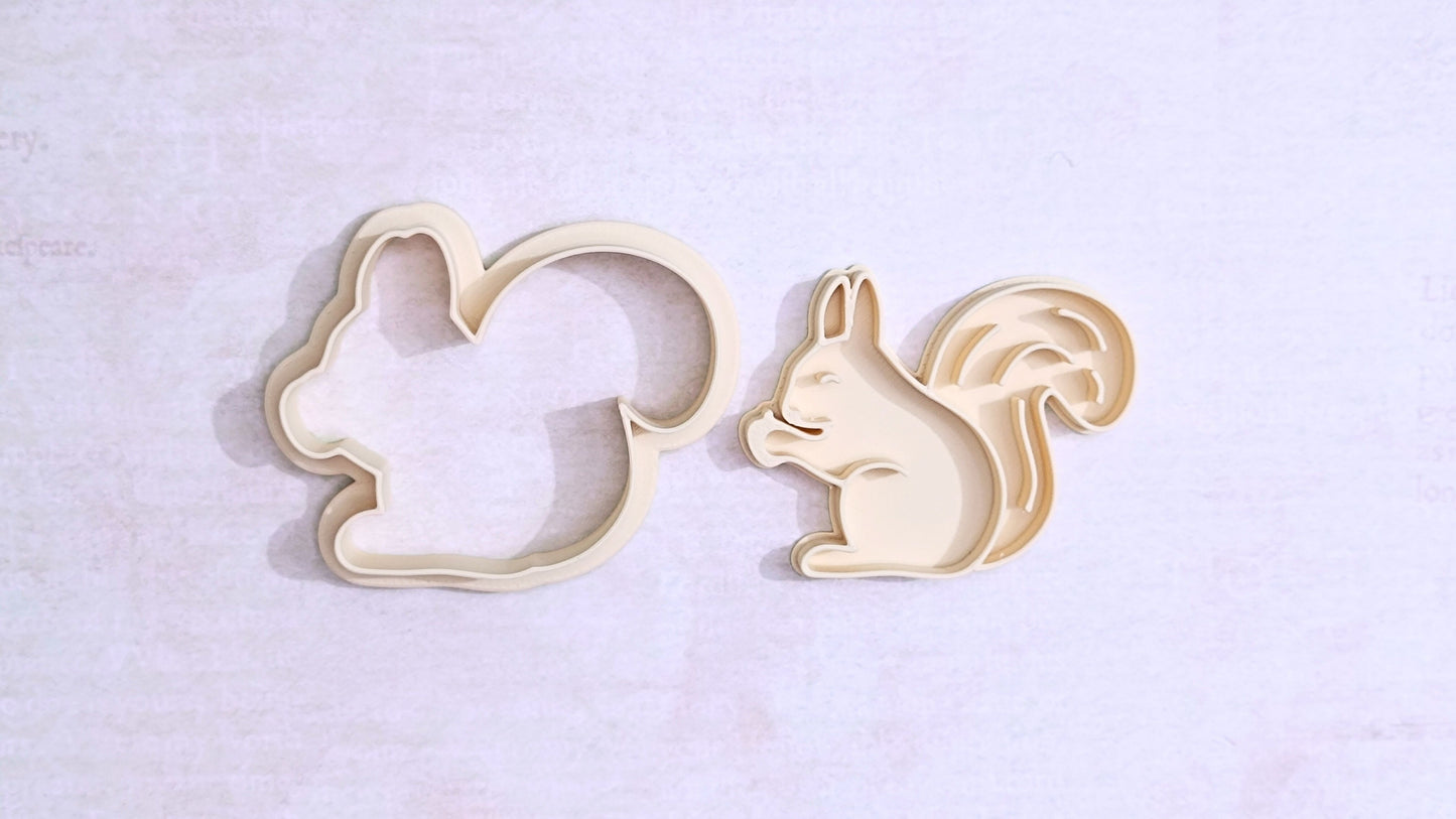 Squirrel - cookie cutter set