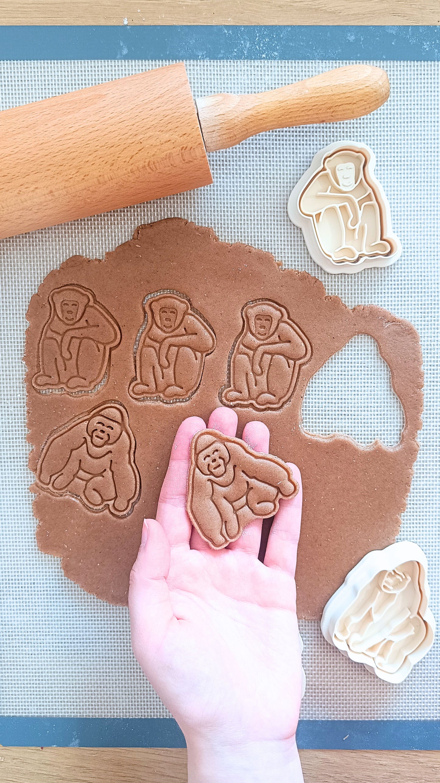 Orangutan - cookie cutter set