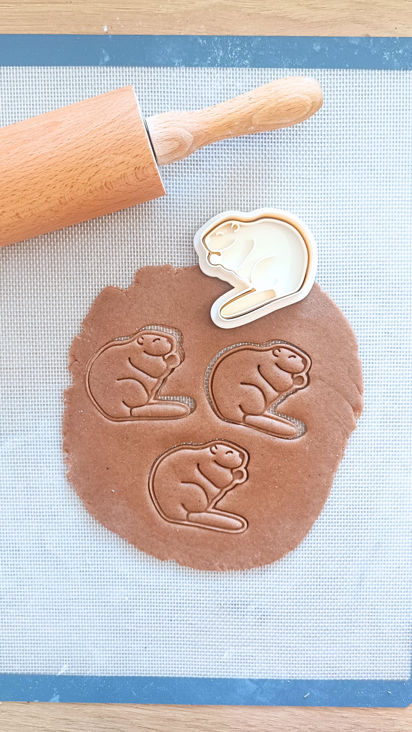 Beaver - cookie cutter set