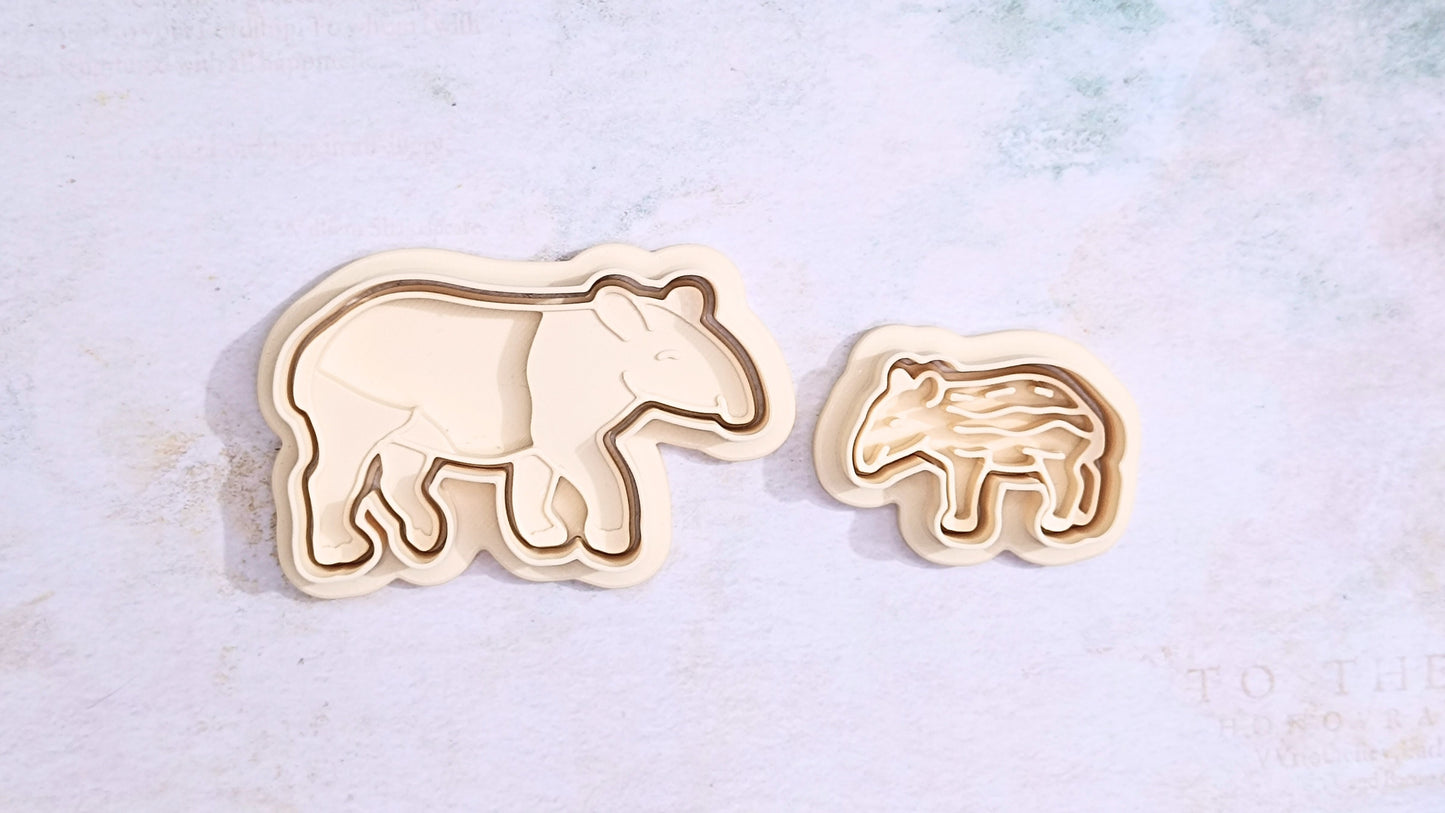 Baby Tapir - cookie cutter set