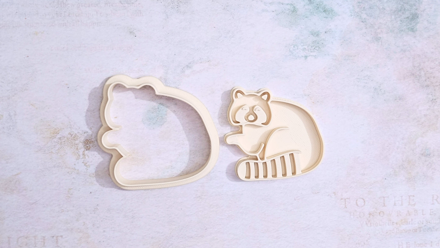 Raccoon - cookie cutter set