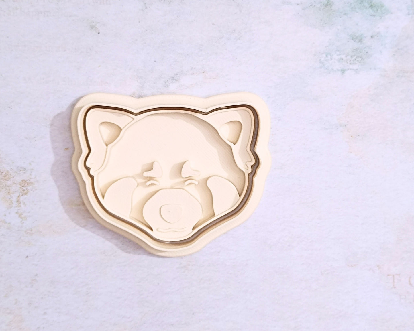 Red panda, head - cookie cutter set