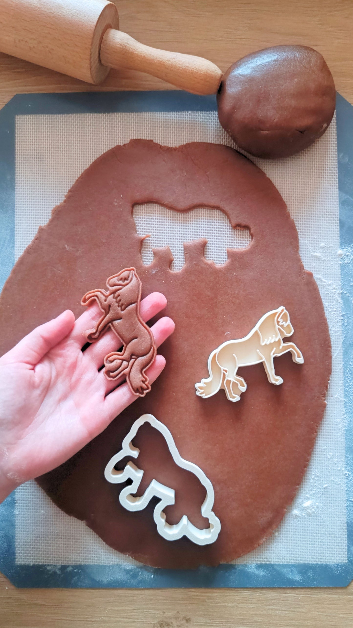 Haflinger - cookie cutter set