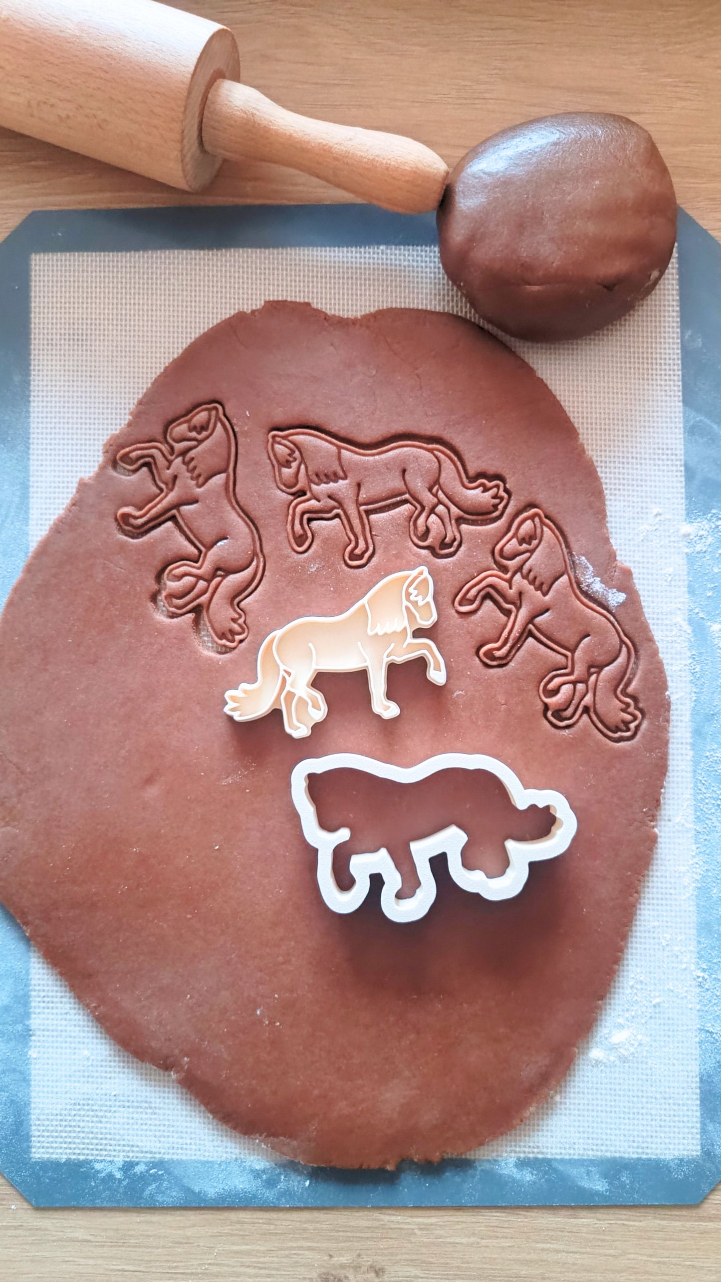 Haflinger - cookie cutter set