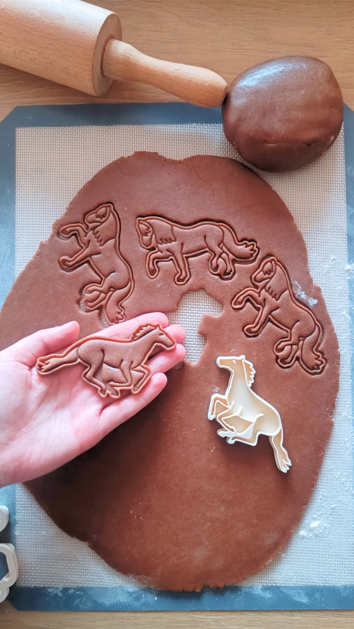 Thoroughbred - cookie cutter set