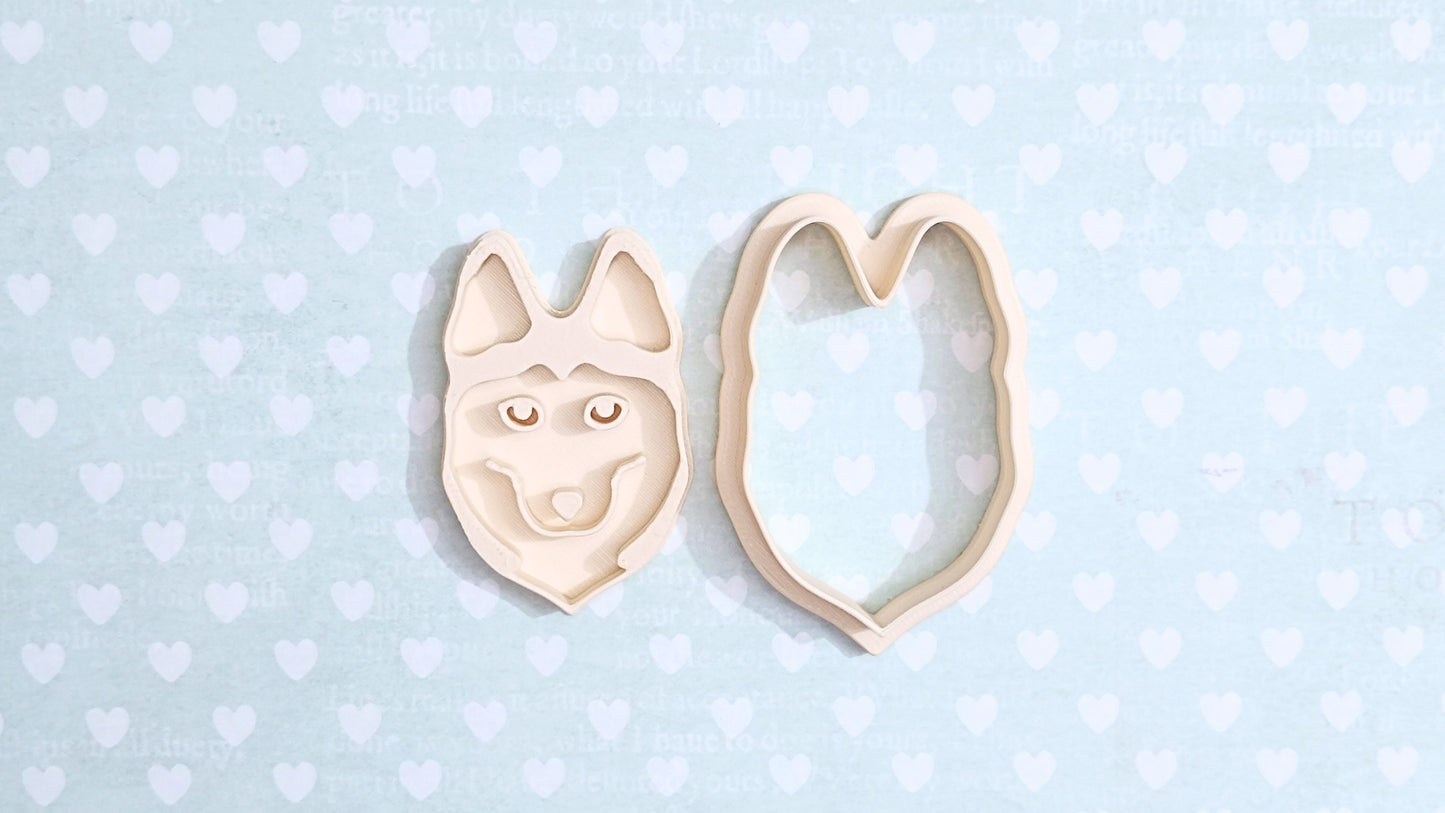 Husky - cookie cutter set