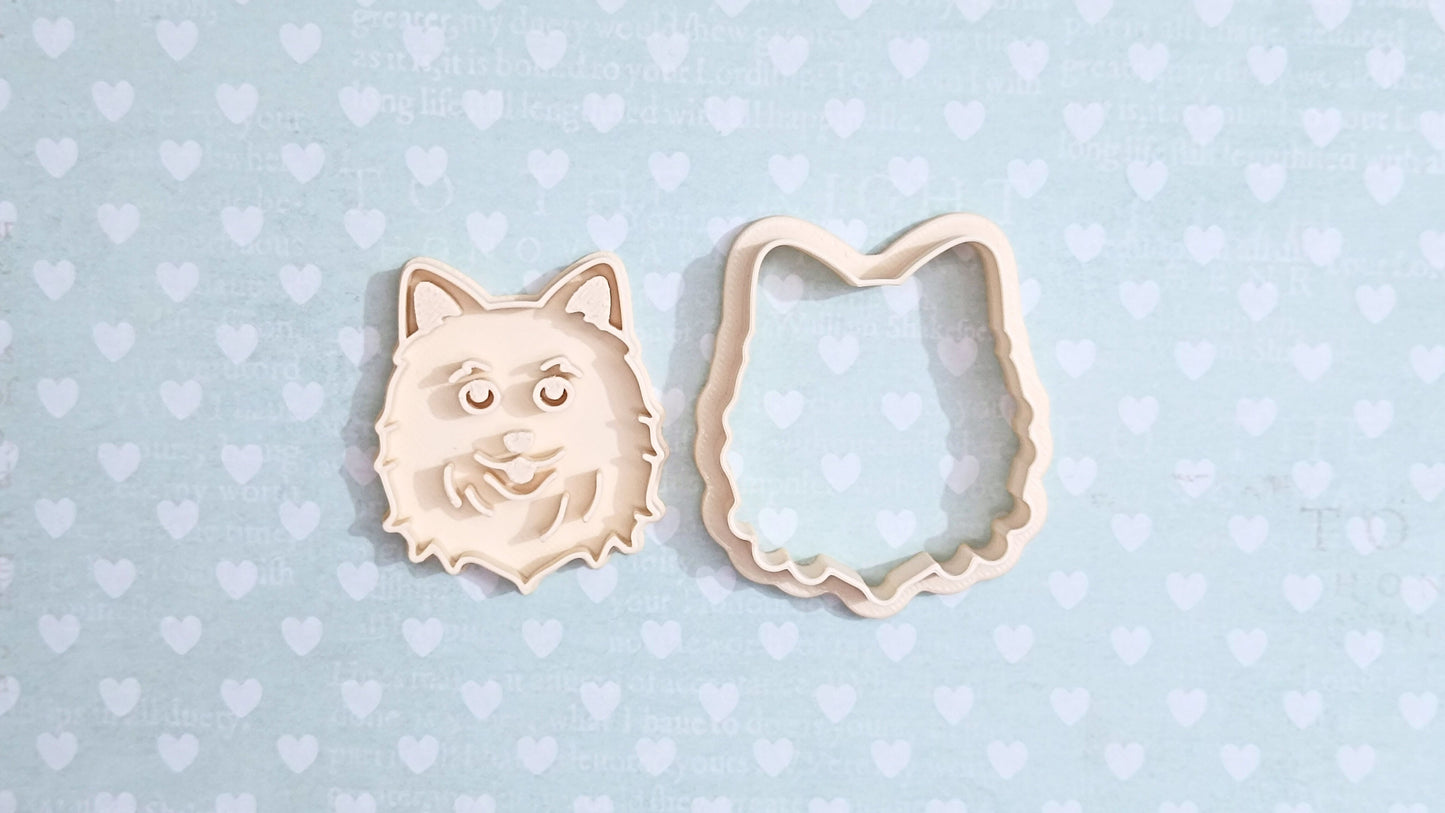 Pomeranian - cookie cutter set