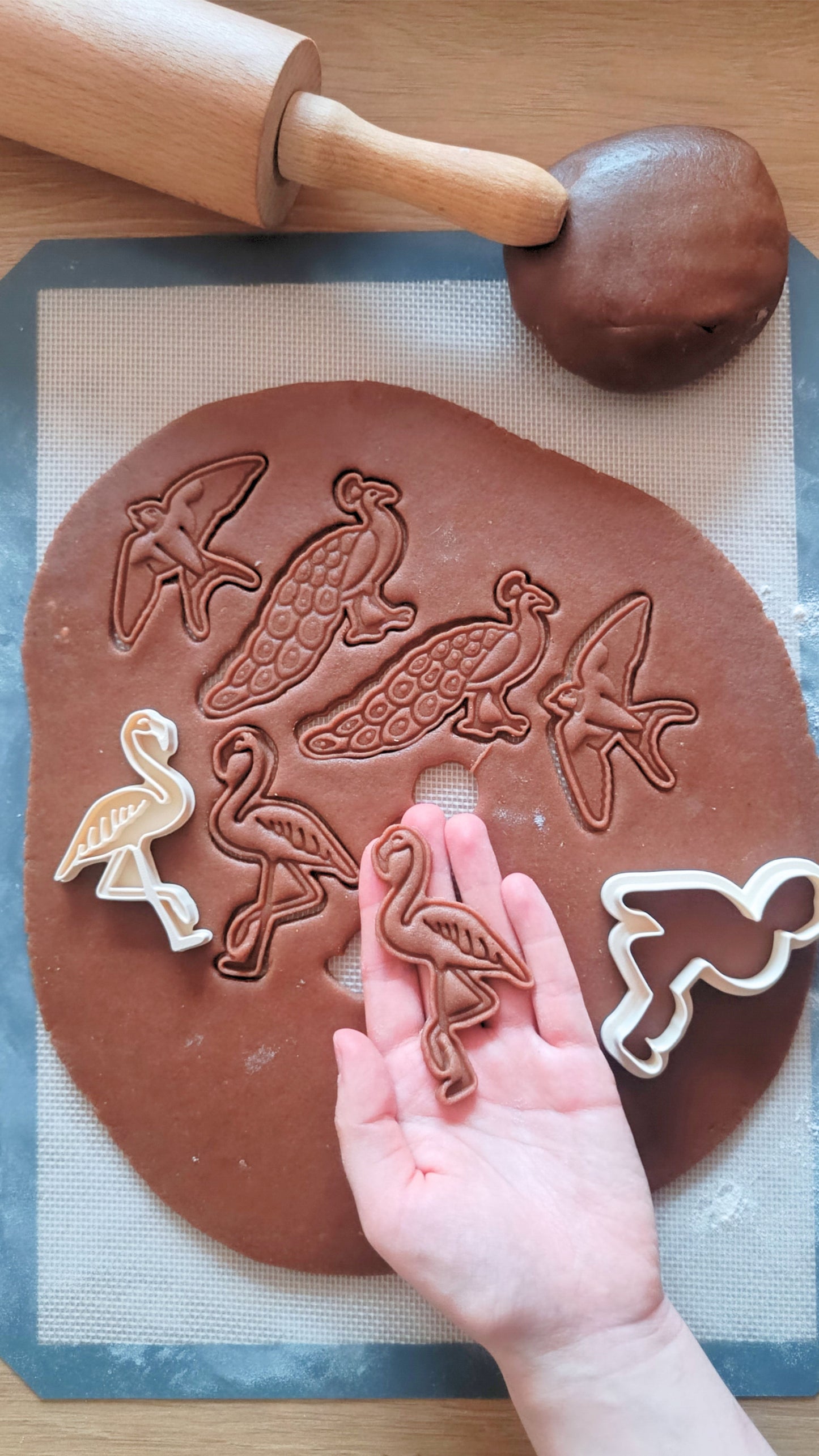 Flamingo - cookie cutter set