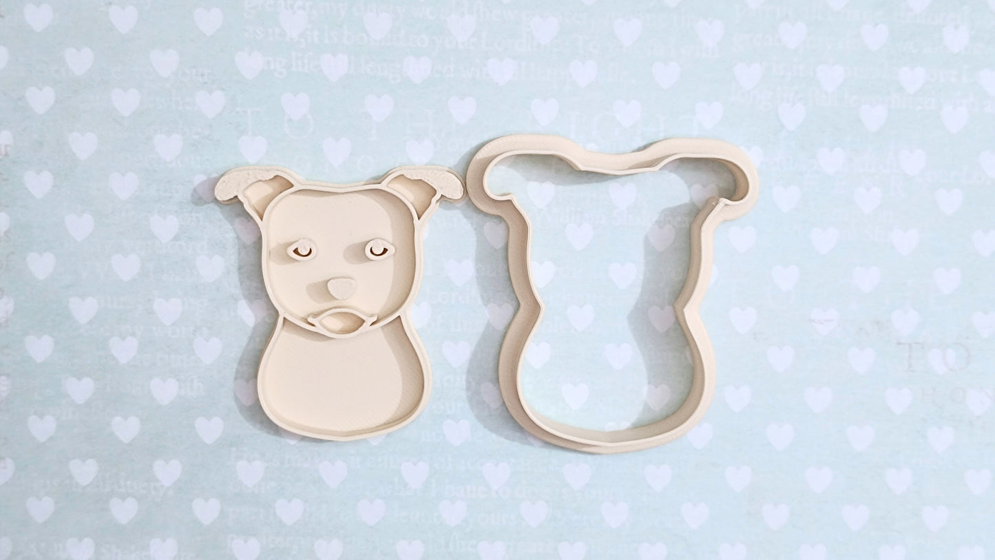 Staffordshire BullTerrier - cookie cutter set