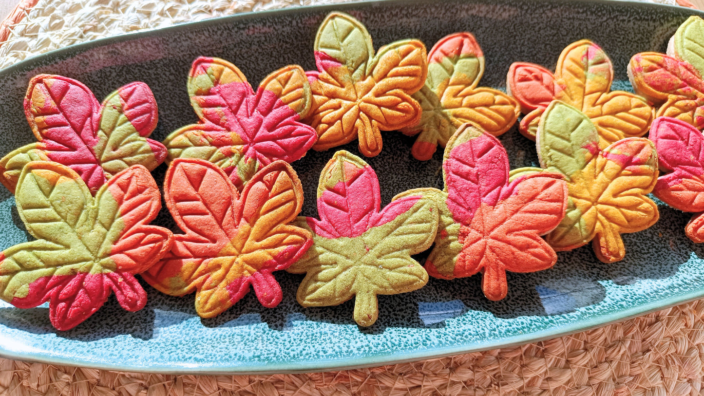 Chestnut leaf - cookie cutter set
