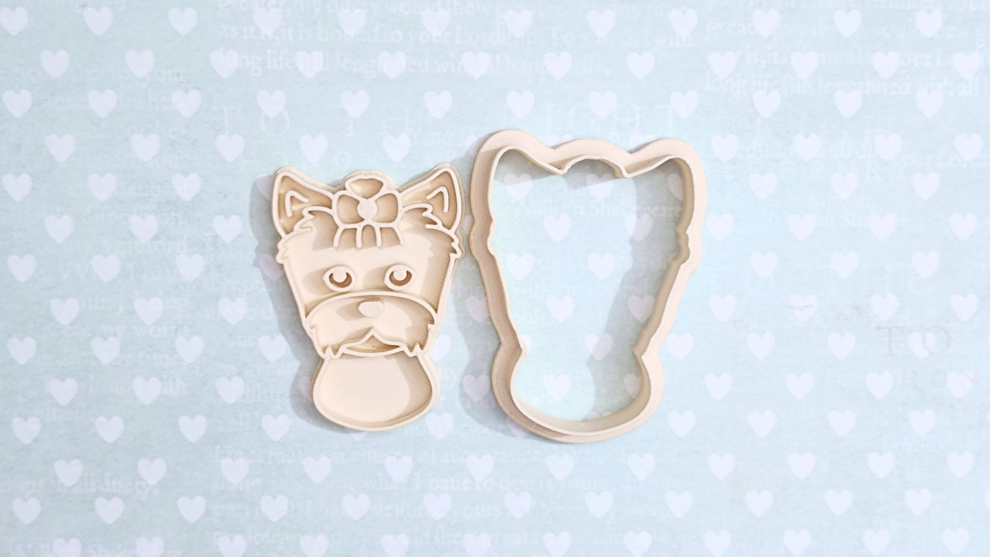 Yorkshire terrier - cookie cutter set