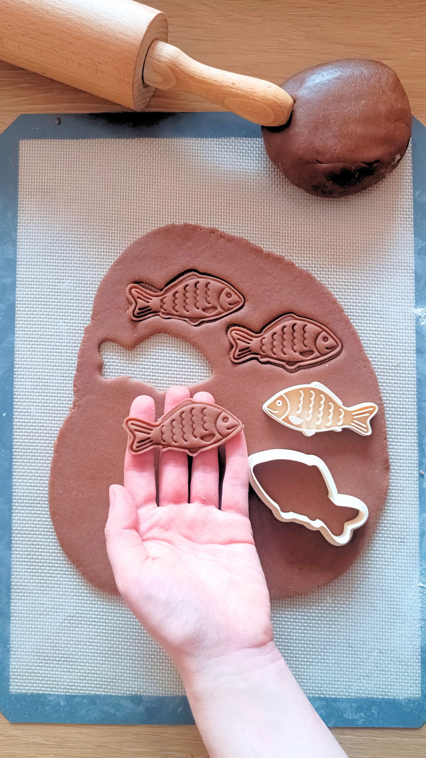 Carp - cookie cutter set