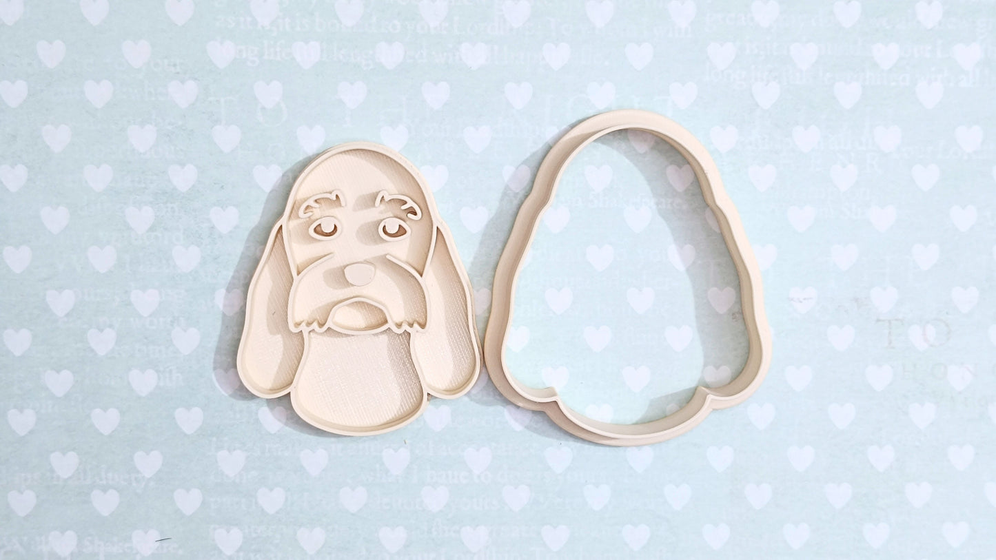 Grand basset griffon vendéen - cookie cutter set