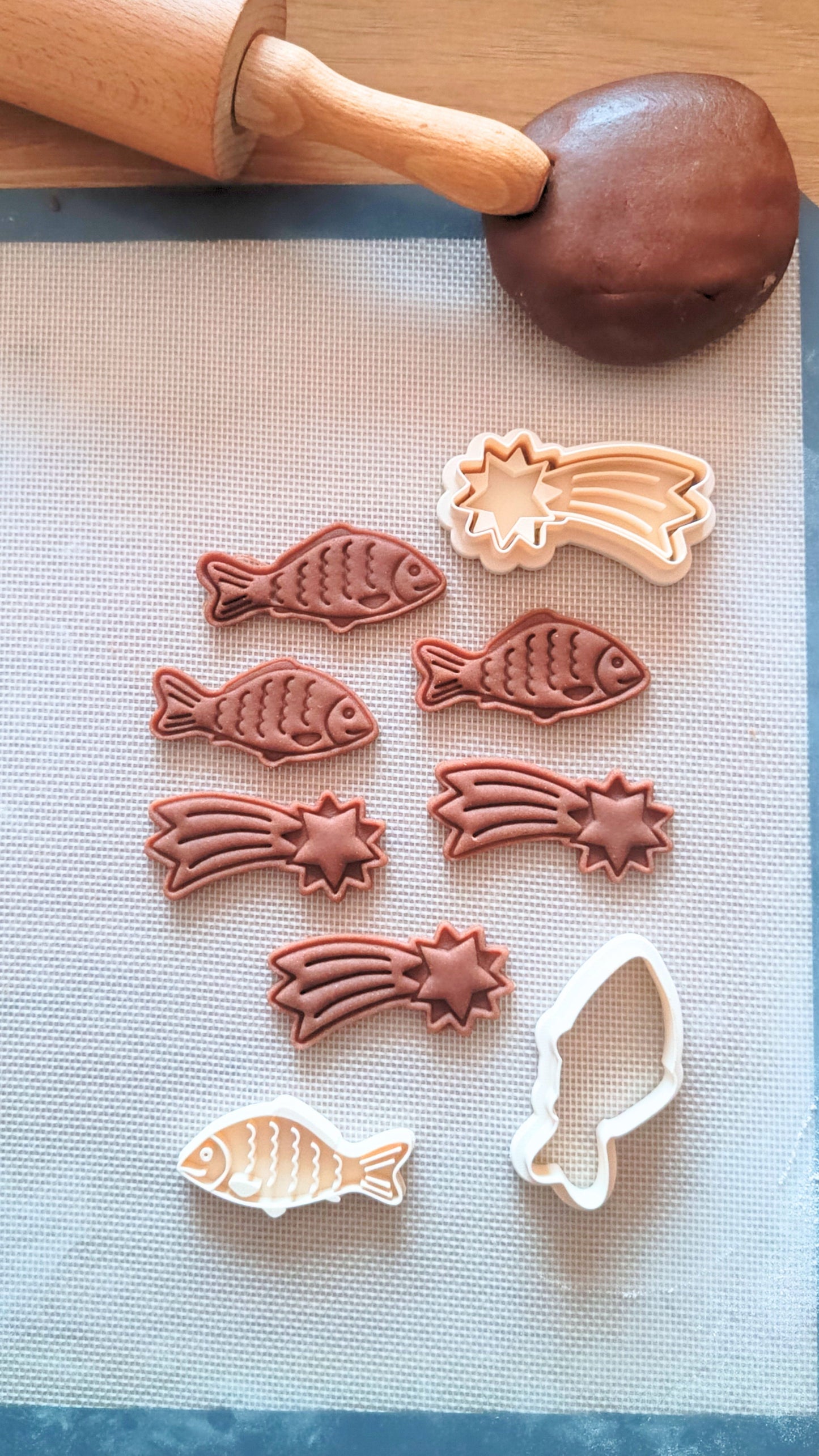 Comet - cookie cutter set