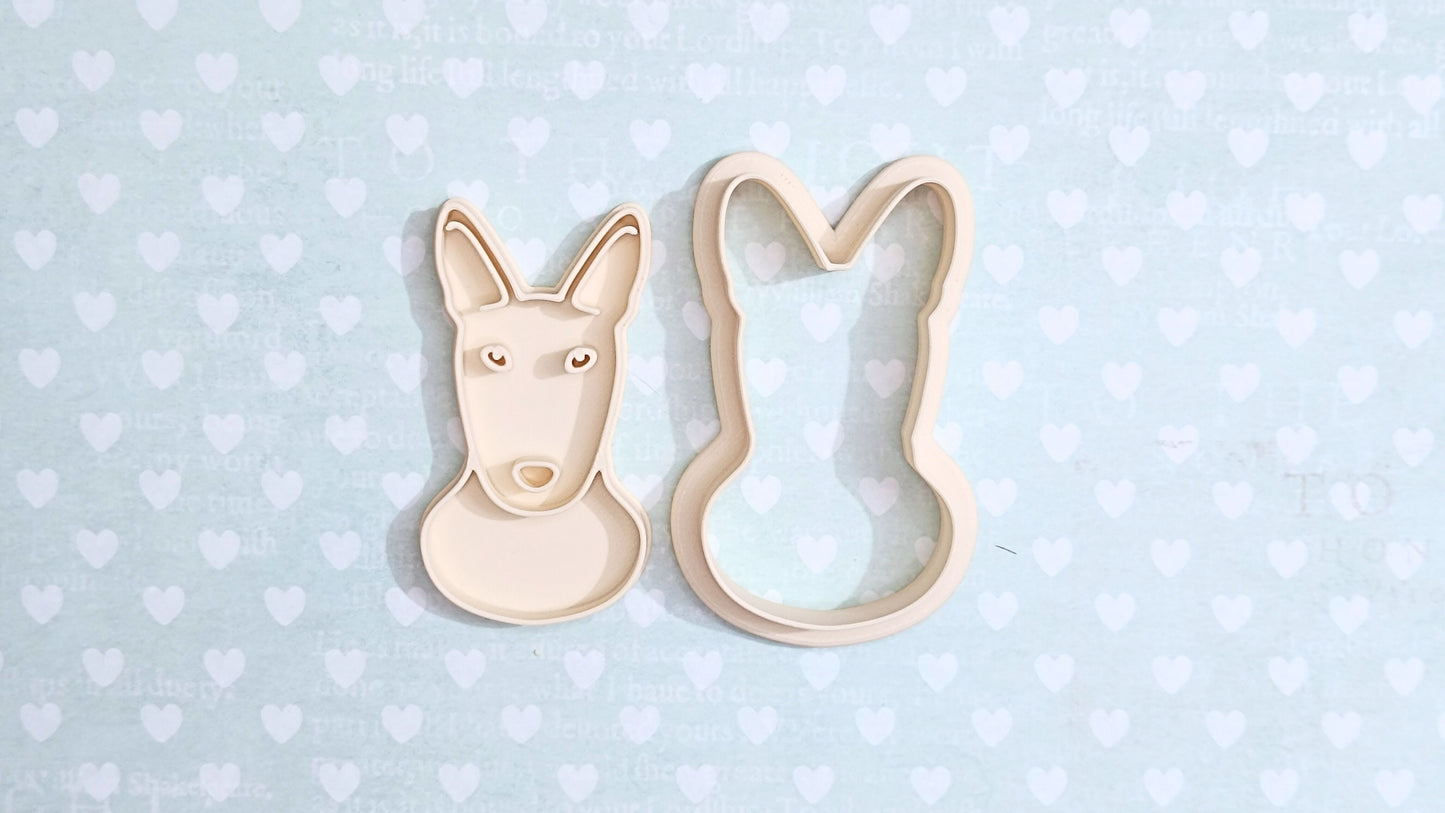 BullTerrier - cookie cutter set