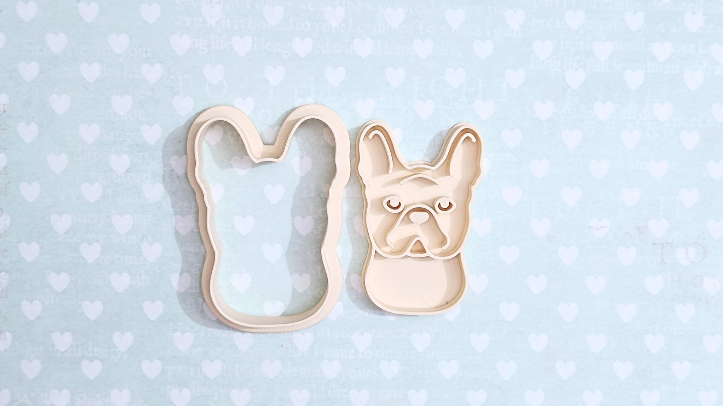 French Bulldog - cookie cutter set