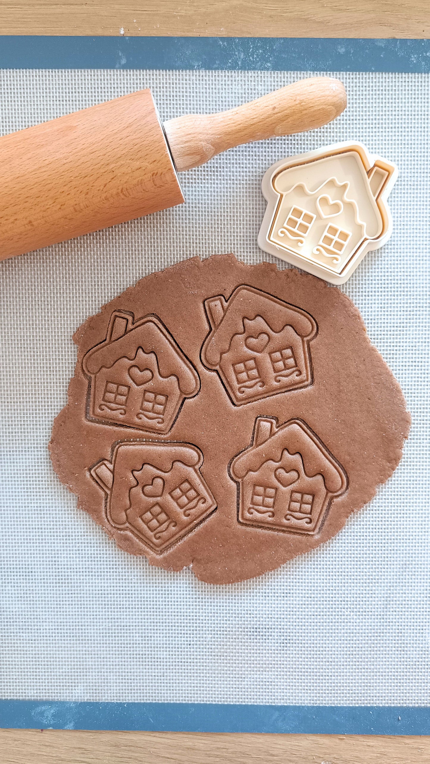 Gingerbread house - cookie cutter set