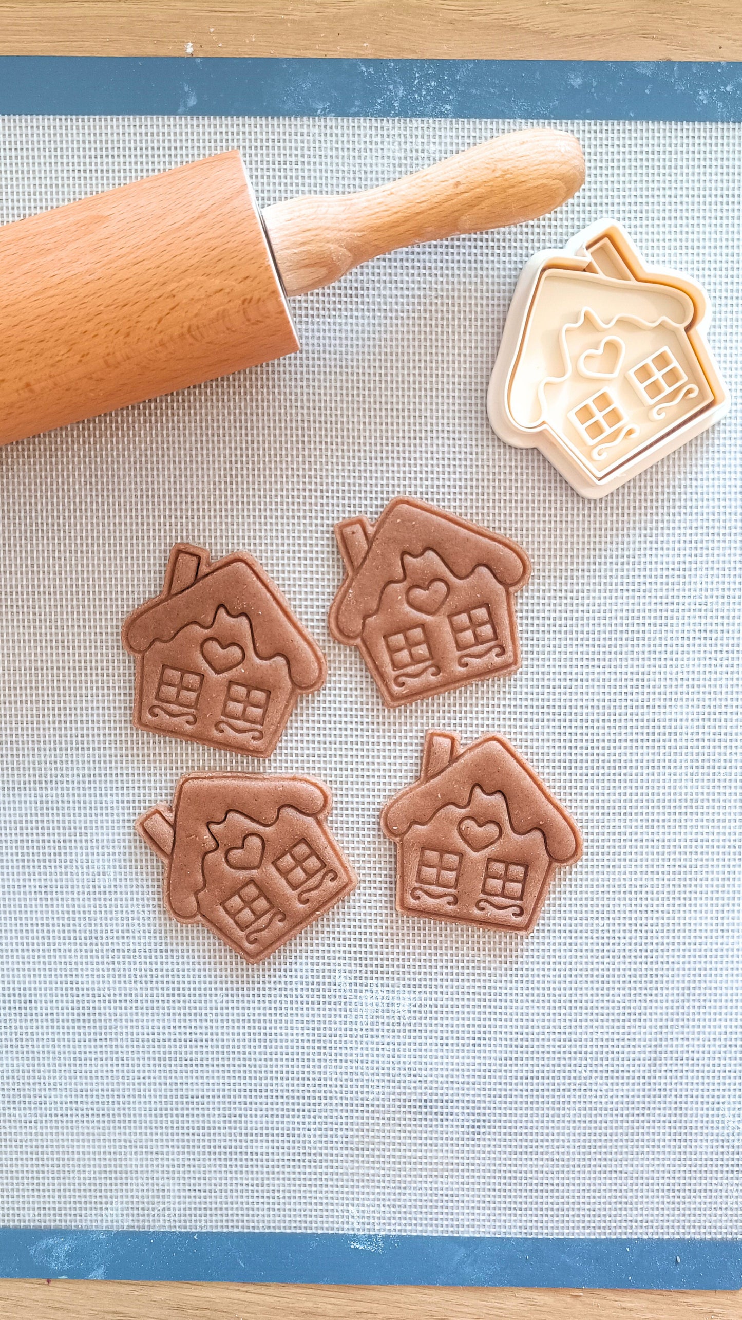 Gingerbread house - cookie cutter set