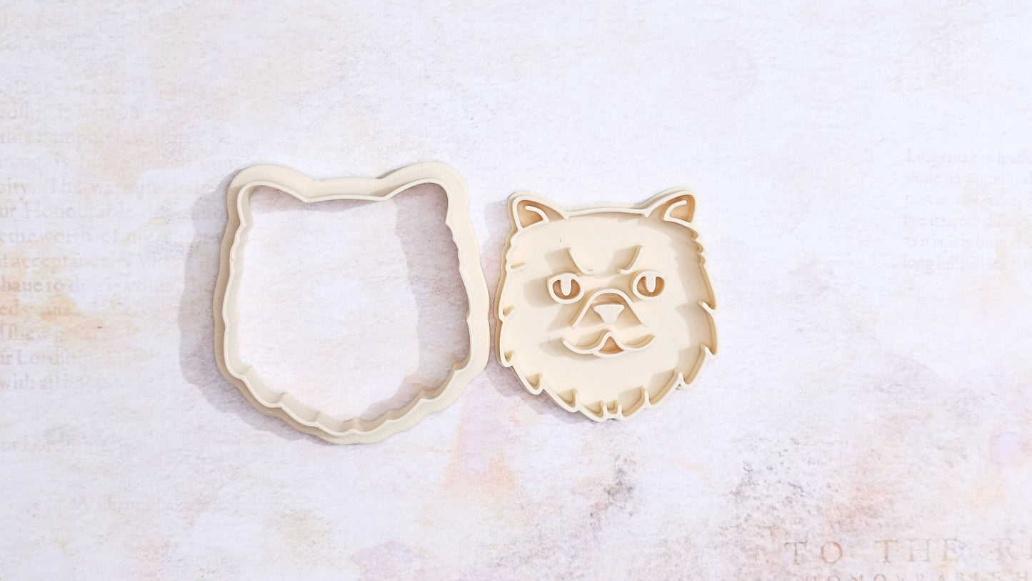 Persian Cat - cookie cutter set