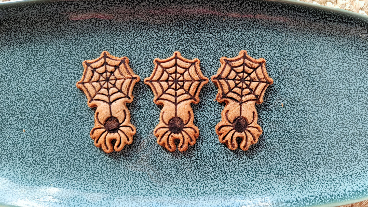 Spider on a web - cookie cutter set