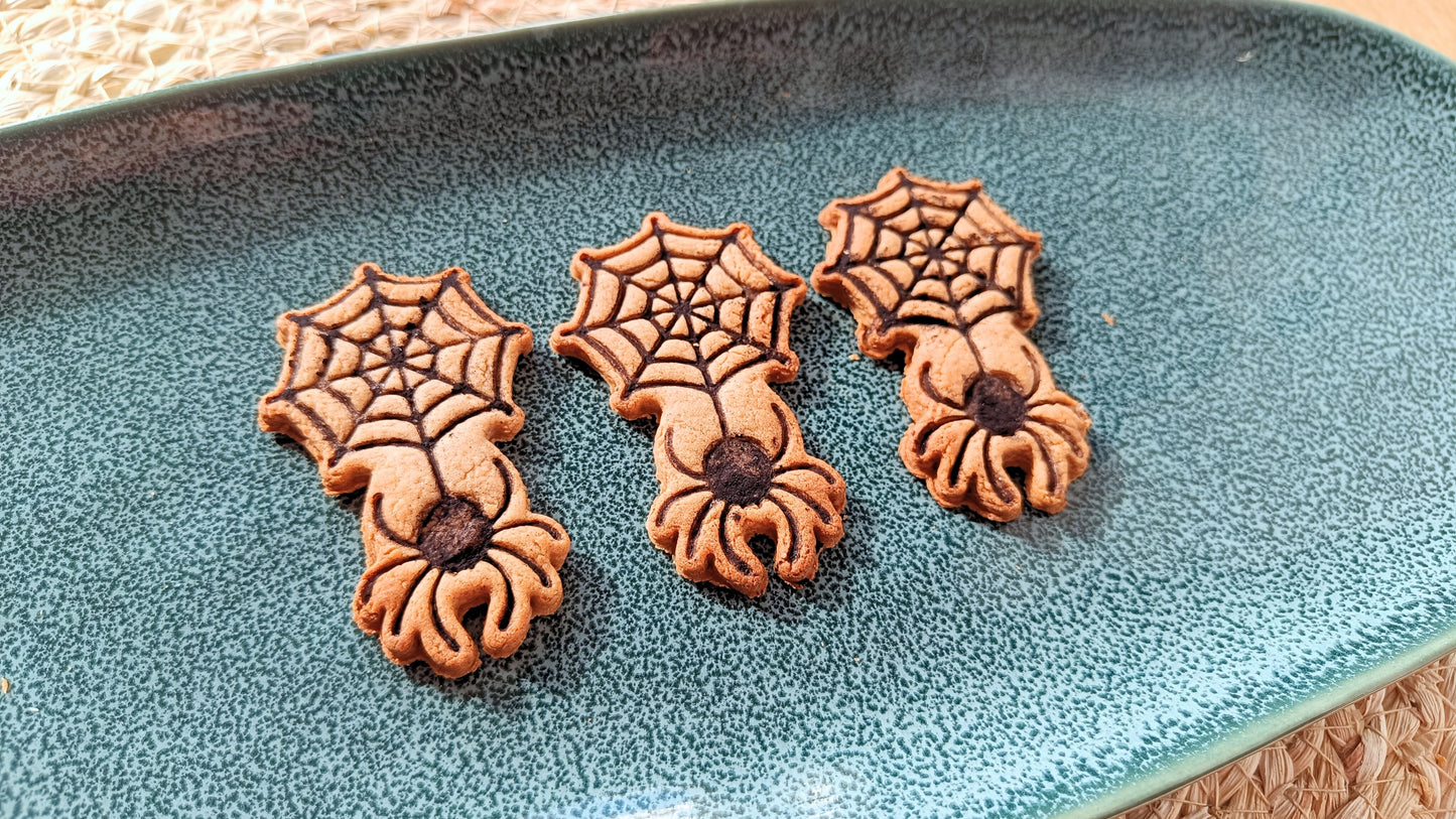 Spider on a web - cookie cutter set