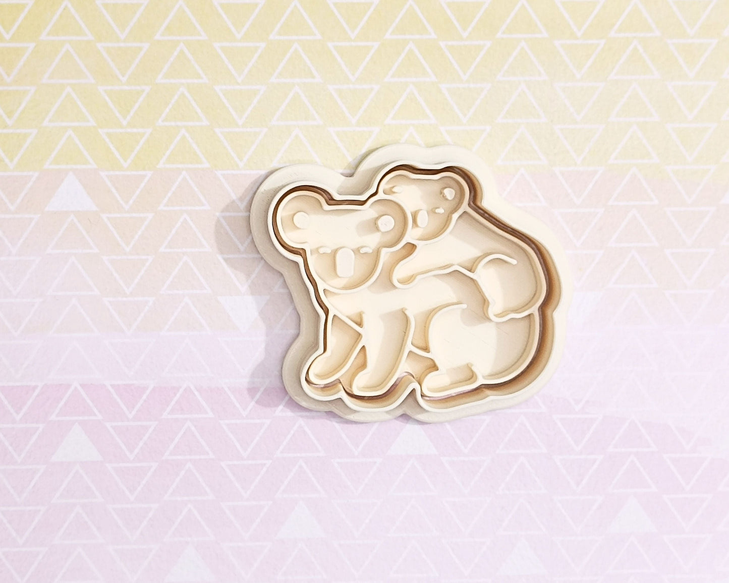 Koala with baby - cookie cutter set