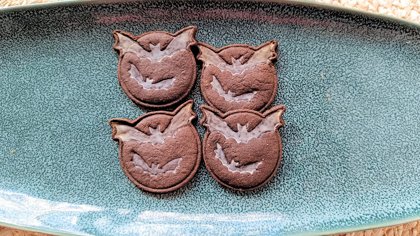Bats silhouettes - cookie cutter set