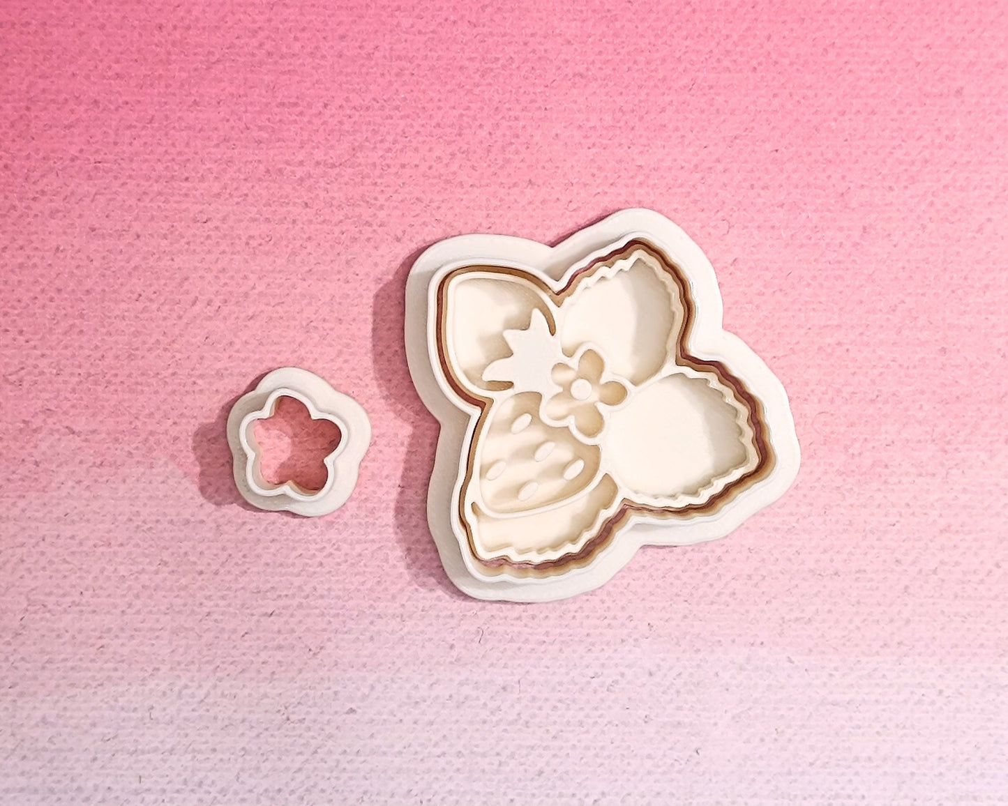 Strawberry - cookie cutter set