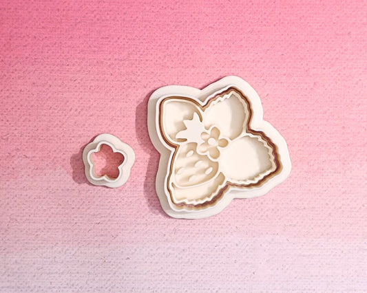 Strawberry - cookie cutter set