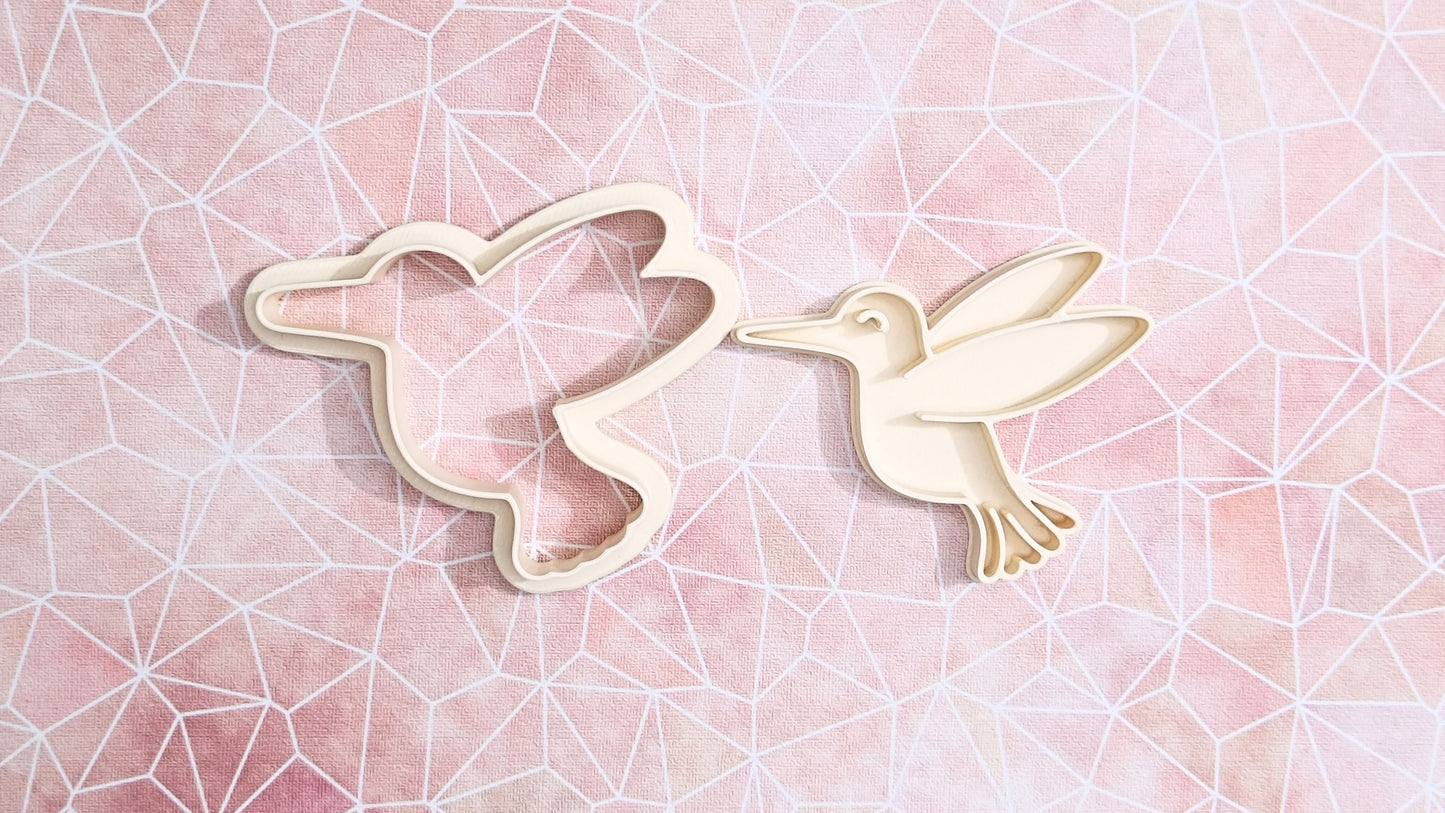 Hummingbird - cookie cutter set