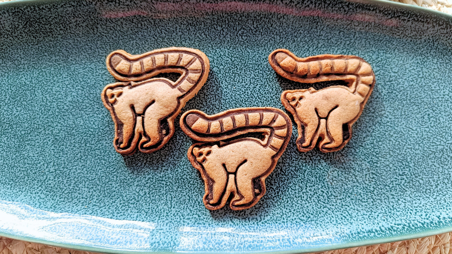 Ring-tailed Lemur - cookie cutter set