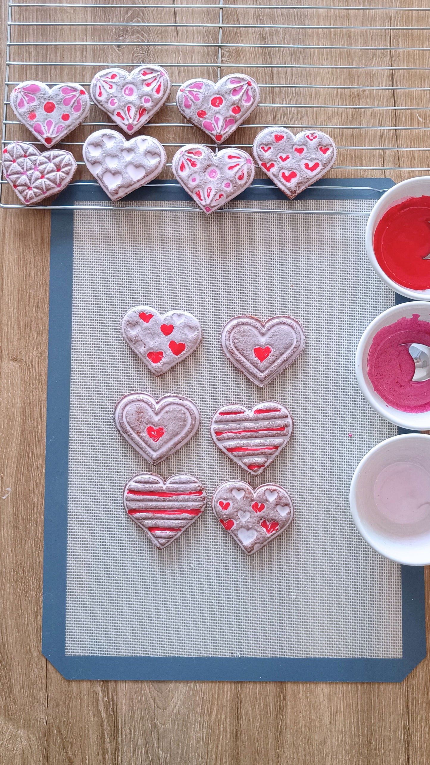 Hearts - cookie cutter set
