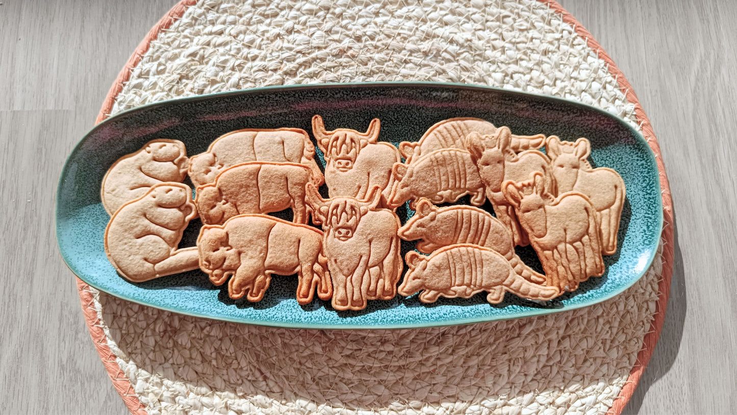 Armadillo - cookie cutter set